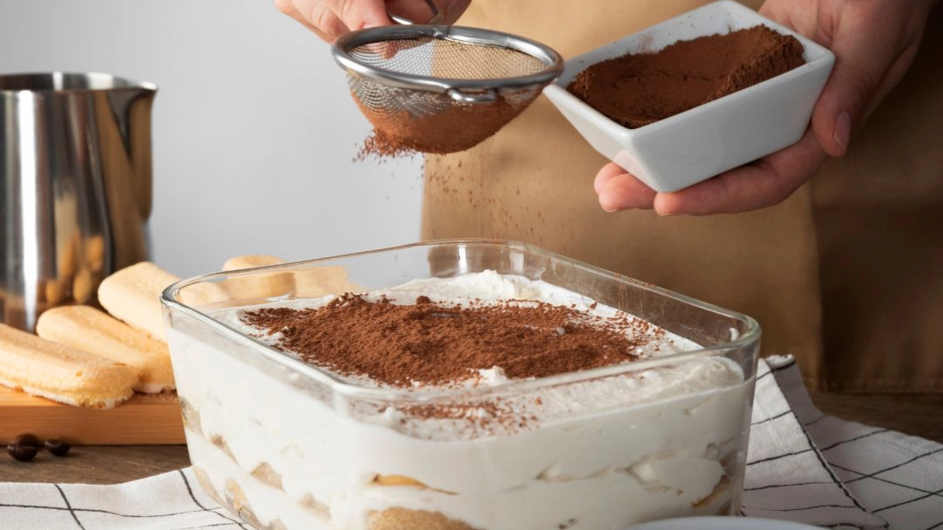 Receta del tiramisú original. Paso a paso