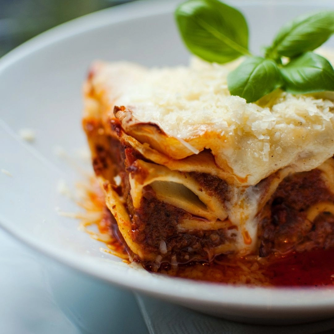 Receta de la lasaña boloñesa italiana